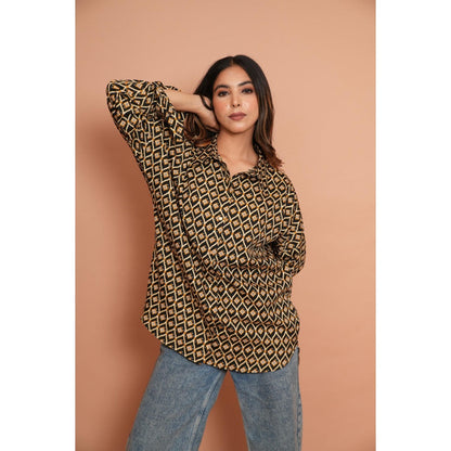 Rabnoor K Sethi Mustard Shirt