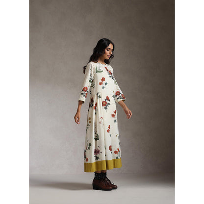 Raiman Botanical Folklore Floral Dress with Slip (Set of 2)