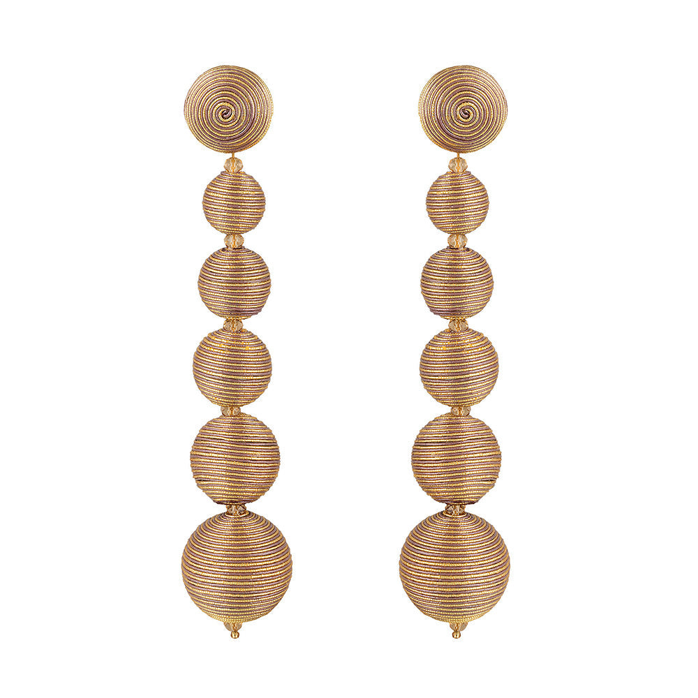 Raya Jewels Copper Hand Made Earrings