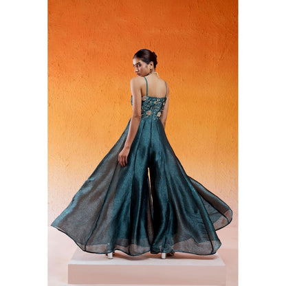 Redpine Designs Teal Blue Jumpsuit