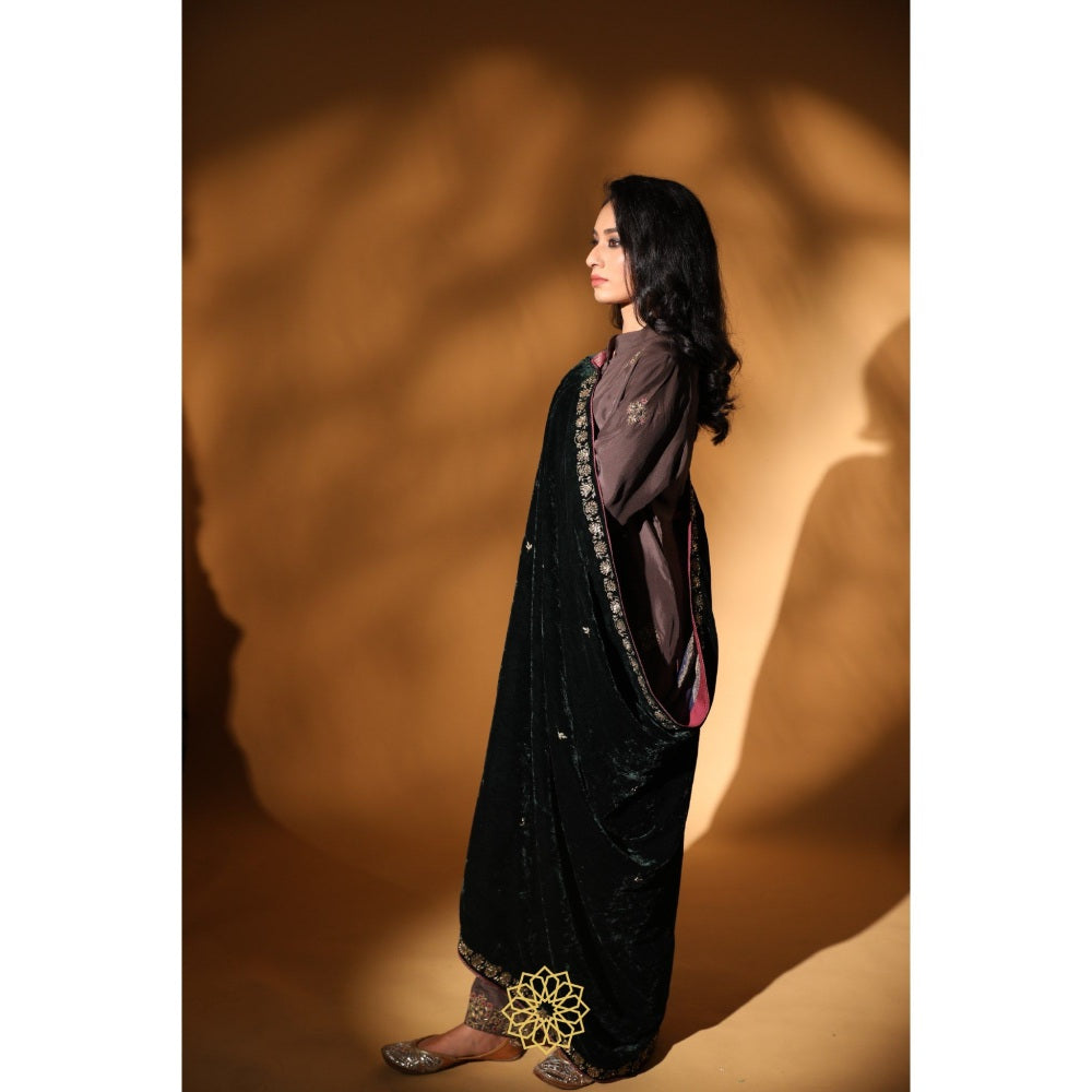 Rhua India Green Dia Dushala Dupatta