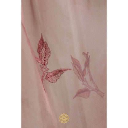 Rhua India Peach Palazzo with Kurta and Dupatta (Set of 3)