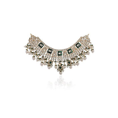 RIANA JEWELLERY Mina Work Necklace Set