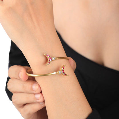 RIANA JEWELLERY Pink Elegant Kada