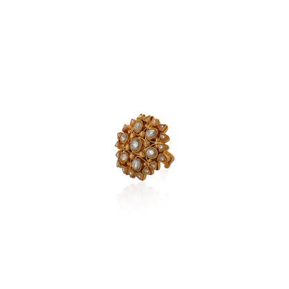 RIANA JEWELLERY Gold Plated Ring