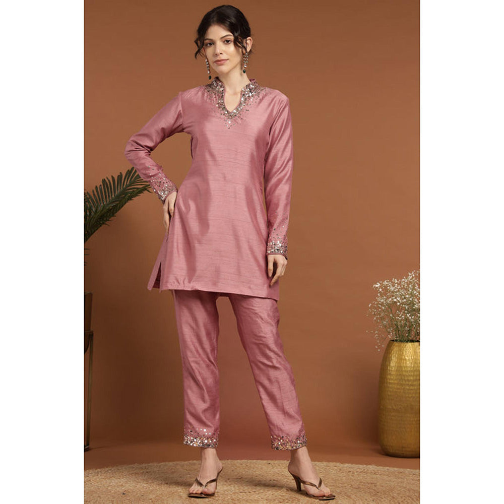 RIRASA Jayant Pink Kurta And Pant