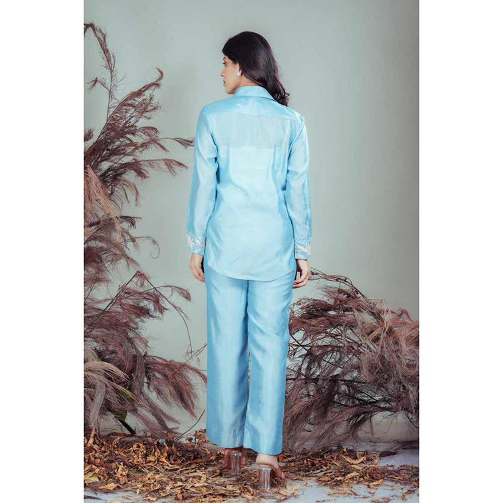RIRASA Bhavini Blue Co-Ord Set