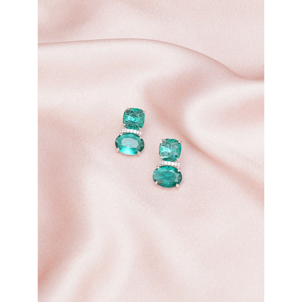 Ritu Singh Jade Duet Studs