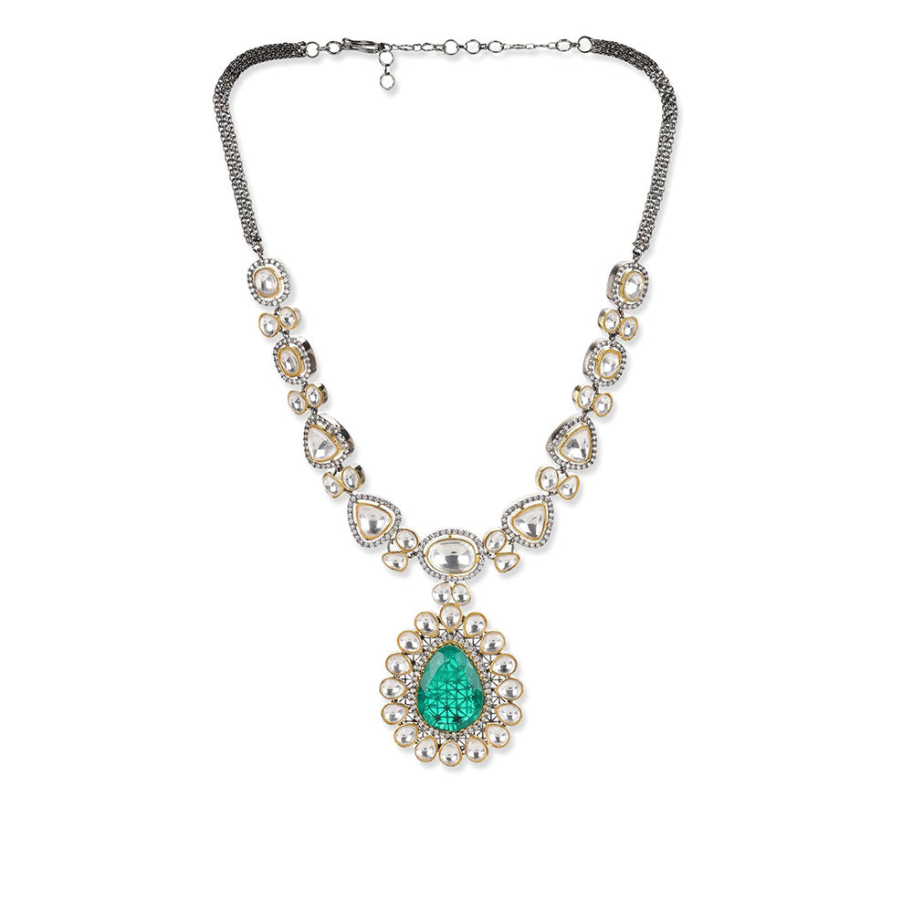 Ritu Singh Gold Plated Kundan Necklace