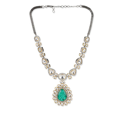 Ritu Singh Gold Plated Kundan Necklace