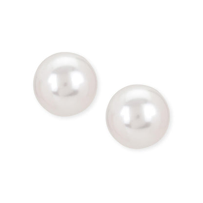 Ritu Singh White Contemporary Studs Earrings