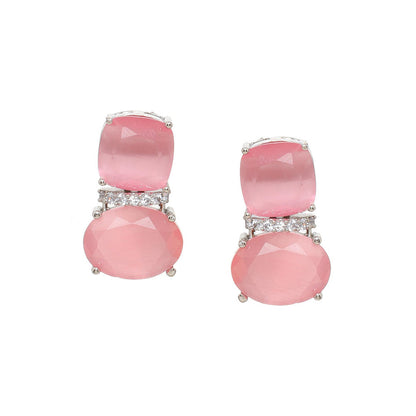Ritu Singh Pink Drop Earrings