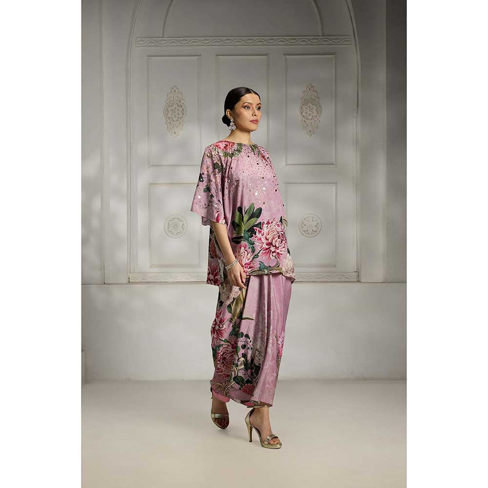 Rivaar by Rocky Star Pink Floral Printed Top