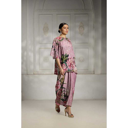 Rivaar by Rocky Star Pink Floral Printed Top