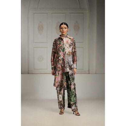 Rivaar by Rocky Star Multi-Colour High Low Shirt Tunic