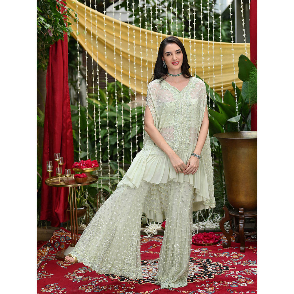 Rococo Suhana Fusion - Green (Set of 3)