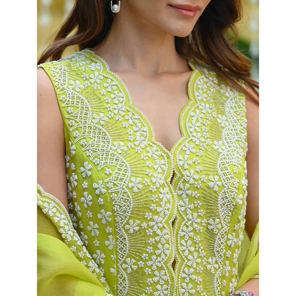 Rococo Aisha Fusion - Green (Set of 3)