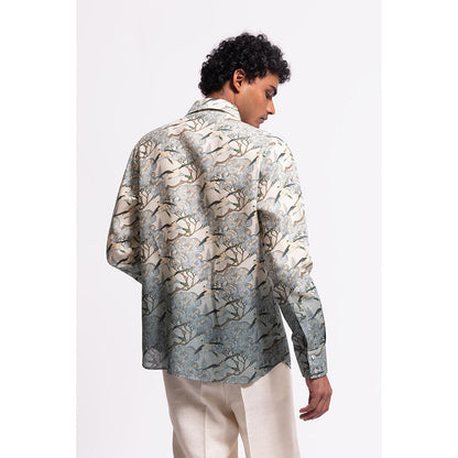 Rohit Bal Multicolour Printed Shirt
