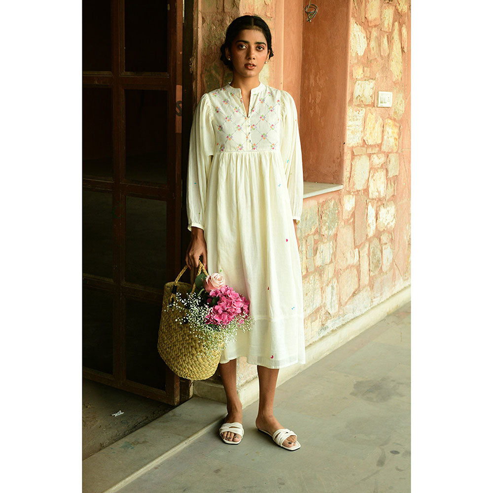 ROHO Womens Dress - Cream