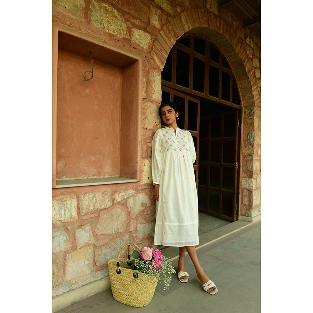 ROHO Womens Dress - Cream