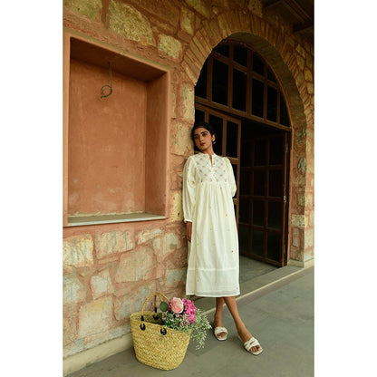ROHO Womens Dress - Cream