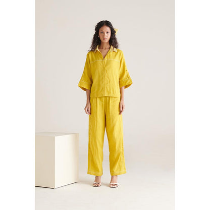 ROHO Arlo Short Yellow Shirt