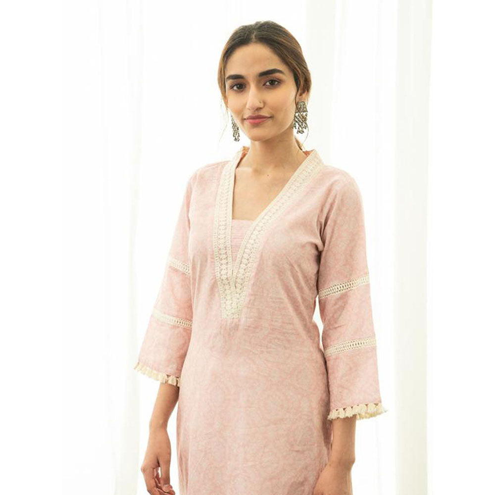 Roze Isra Kurta