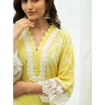 Roze Zard Kurta