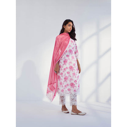Roze Arah Dupatta