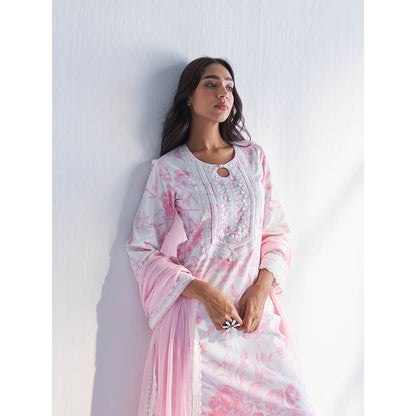 Roze Raya Pink Kurta