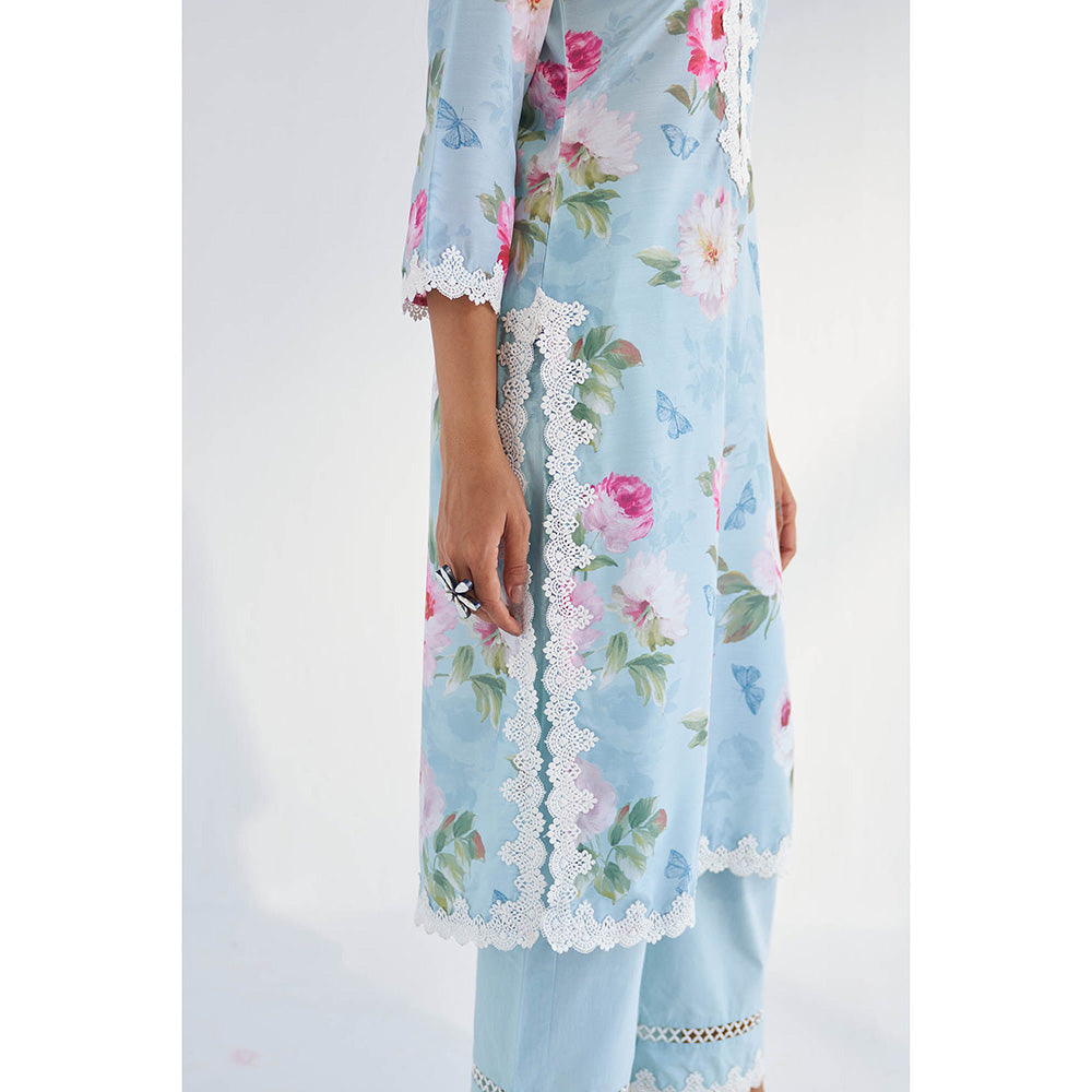 Roze Mariam Kurta with Pant & Dupatta (Set of 3)