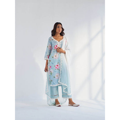 Roze Mariam Kurta with Pant & Dupatta (Set of 3)