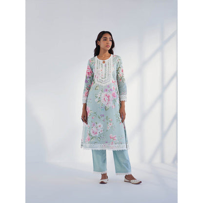 Roze Nyla Blue Kurta