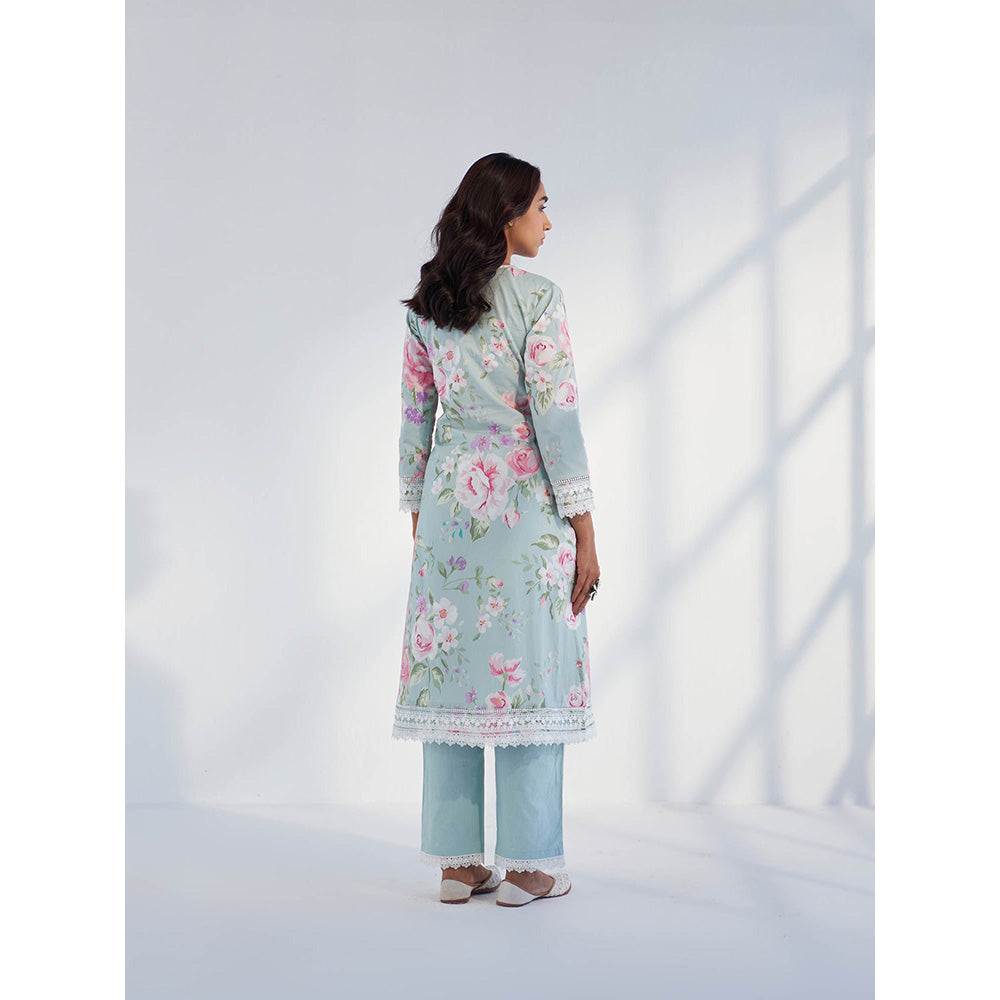 Roze Nyla Blue Kurta