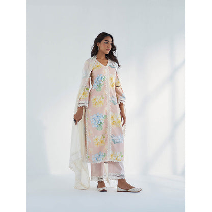 Roze Arfa Kurta with Pant & Dupatta (Set of 3)