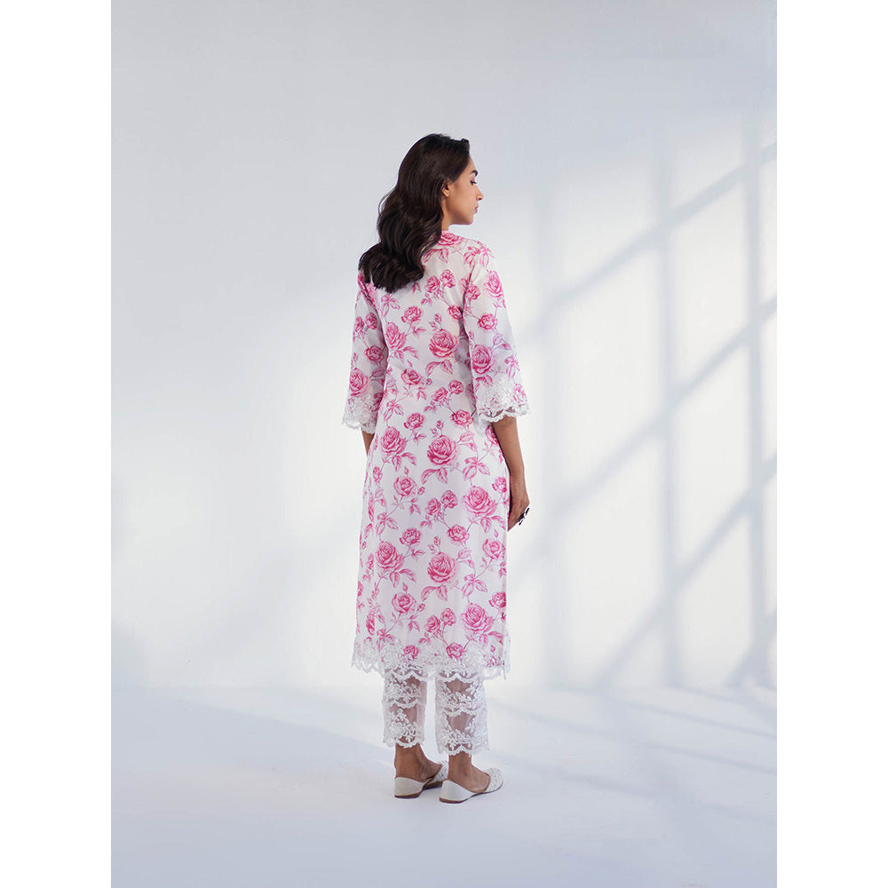 Roze Arah Kurta with Pant & Dupatta (Set of 3)