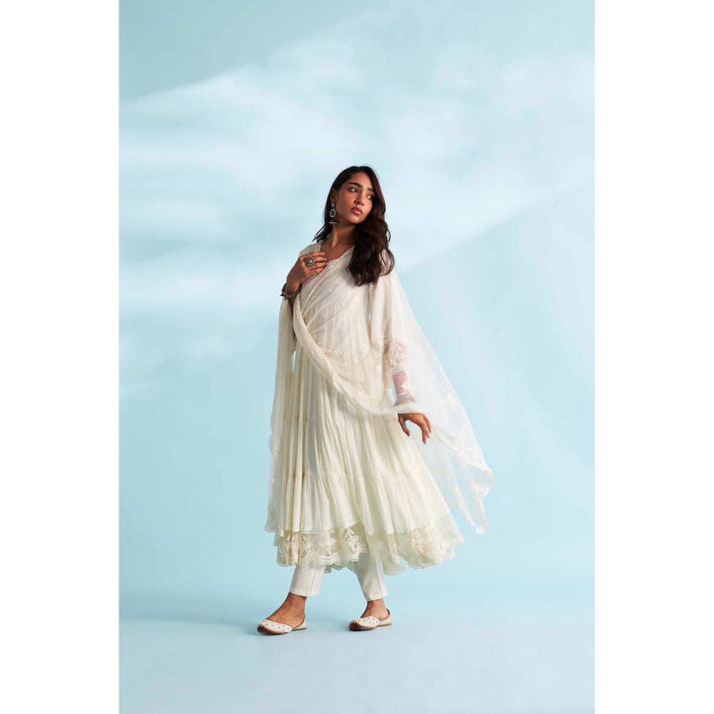 Roze Naaz Ivory Dupatta