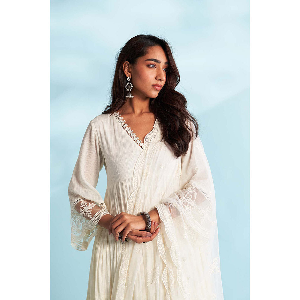 Roze Naaz Ivory Dupatta