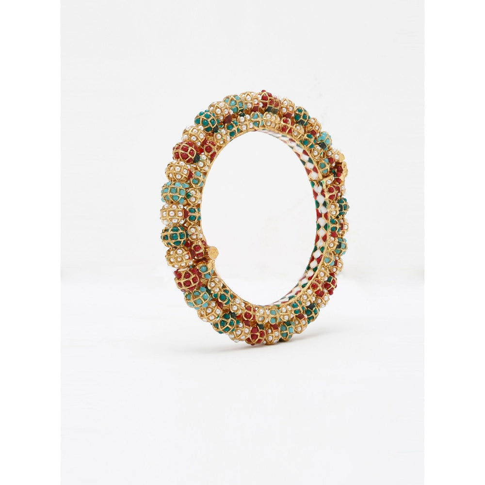 RUBY RAANG STUDIO Ruby Raang Multi Embellished Bangle