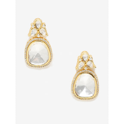 RUBY RAANG STUDIO Dusk Dew Kundan Earrings