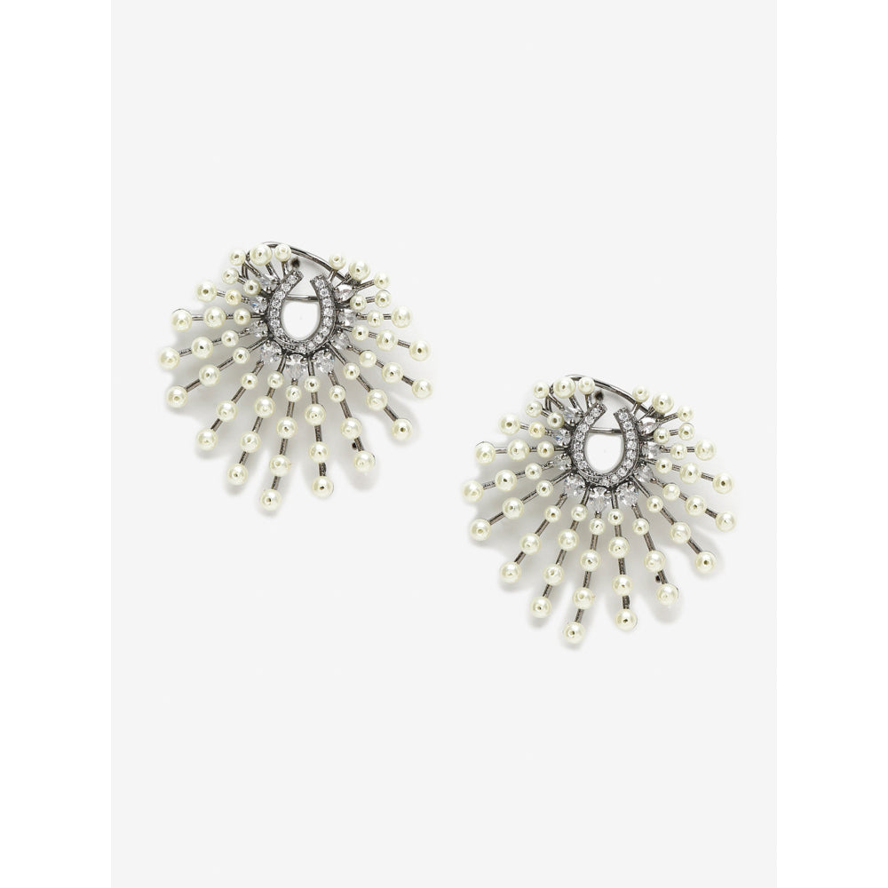 RUBY RAANG STUDIO Dusk Dew Pearl Earrings