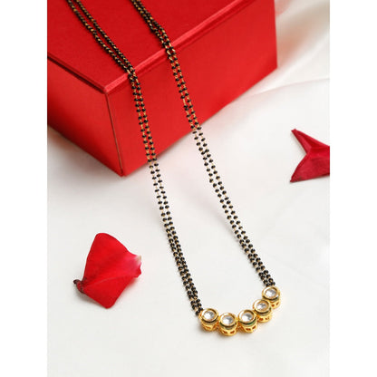RUBY RAANG STUDIO Dusk Dew Kundan Mangalsutra