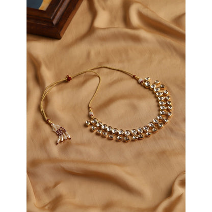 RUBY RAANG STUDIO Nai Fiza Kundan Drop Choker