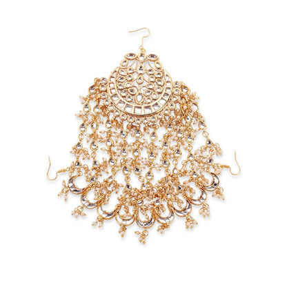 Ruby Raang Studio Maharani Kundan Jhoomar