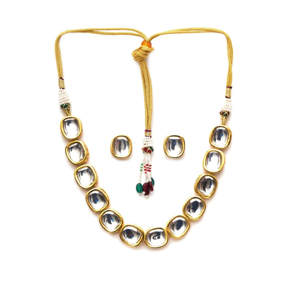 Ruby Raang Studio Kundan Choker with Studs