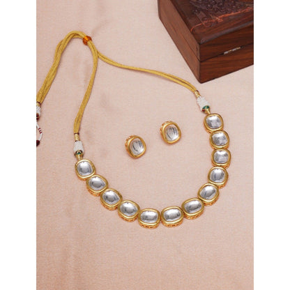 Ruby Raang Studio Kundan Choker with Studs