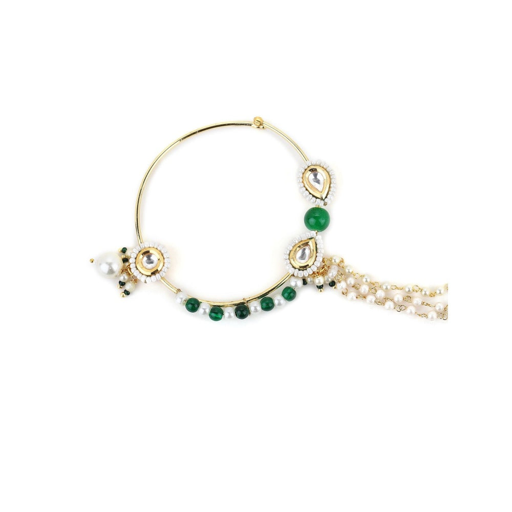 Ruby Raang Studio Beaded Nath