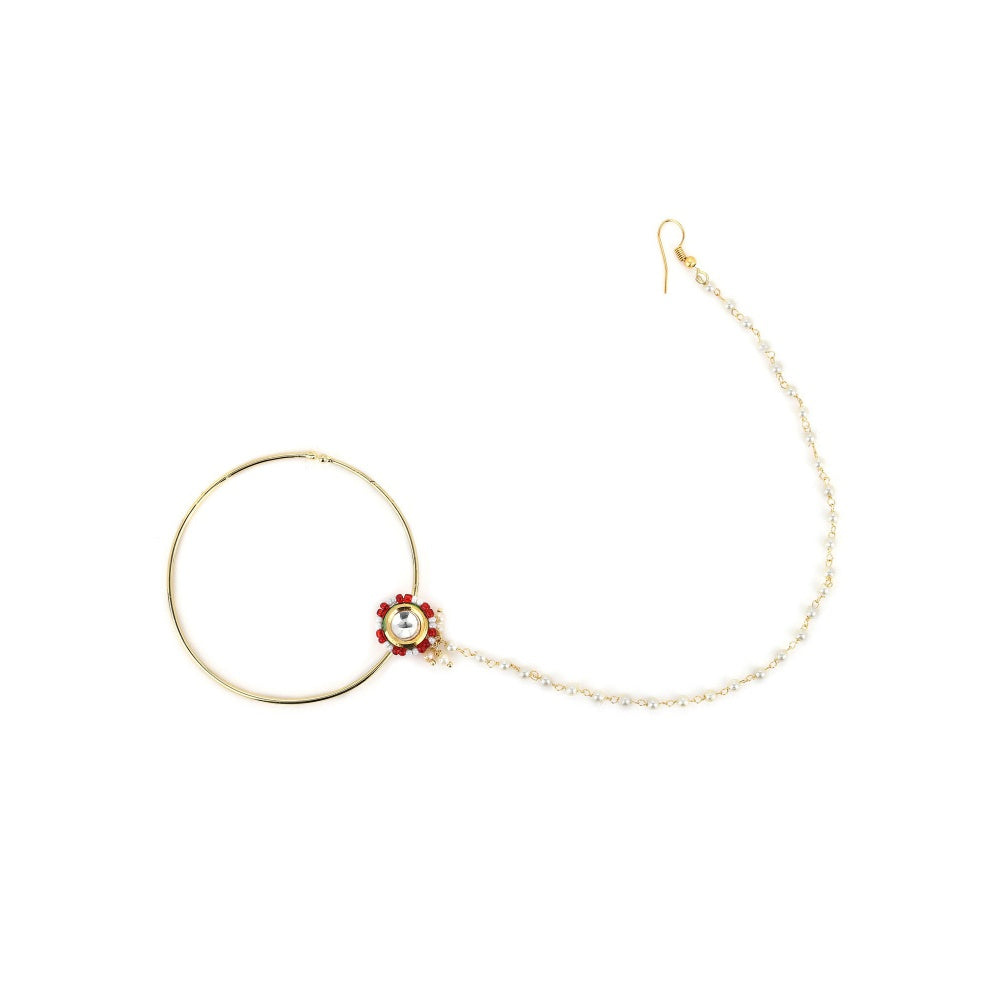 Ruby Raang Studio Beaded Nath