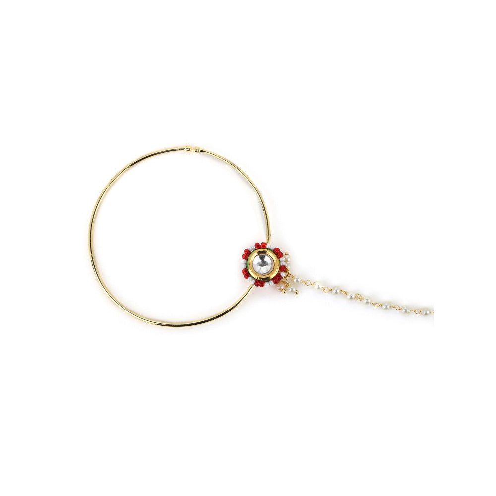 Ruby Raang Studio Beaded Nath