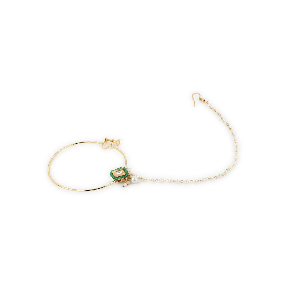 Ruby Raang Studio Beaded Nath
